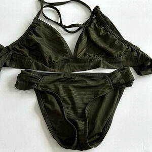 Mossimo Olive Green Bikini